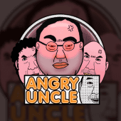 Angry Uncle Game Poster